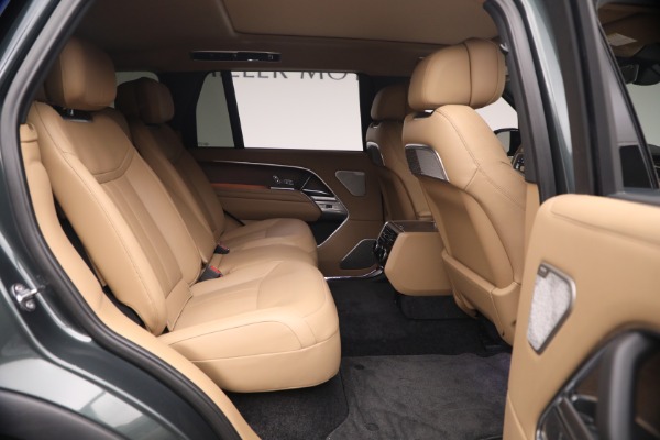 Used 2025 Land Rover Range Rover P530 Autobiography LWB for sale $152,900 at Maserati of Greenwich in Greenwich CT 06830 22