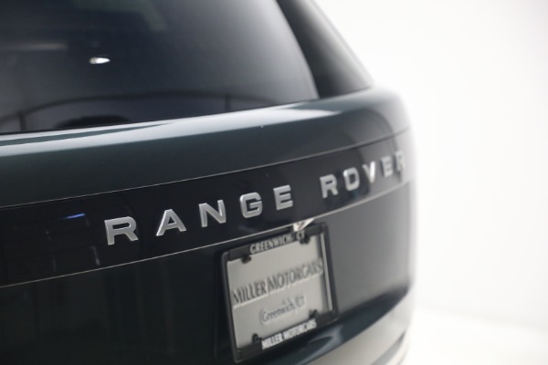 Used 2025 Land Rover Range Rover P530 Autobiography LWB for sale $152,900 at Maserati of Greenwich in Greenwich CT 06830 27